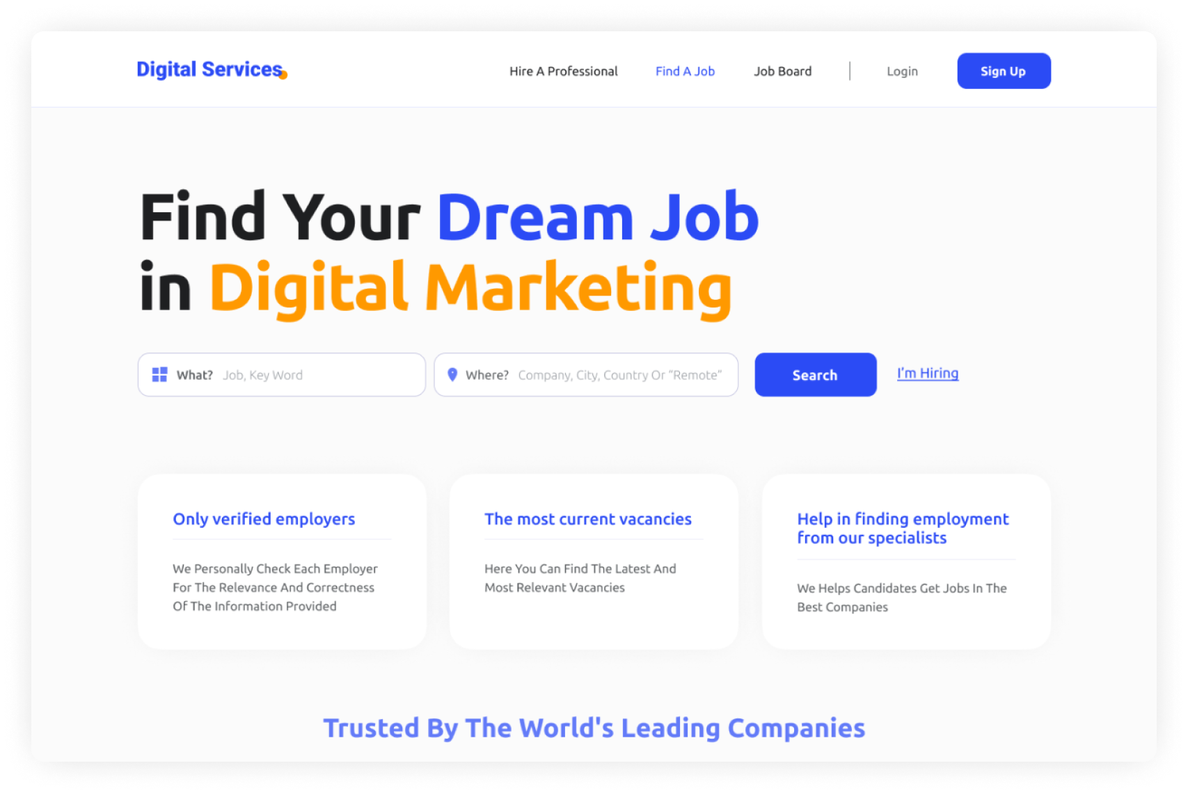 DIGITAL SERVICES